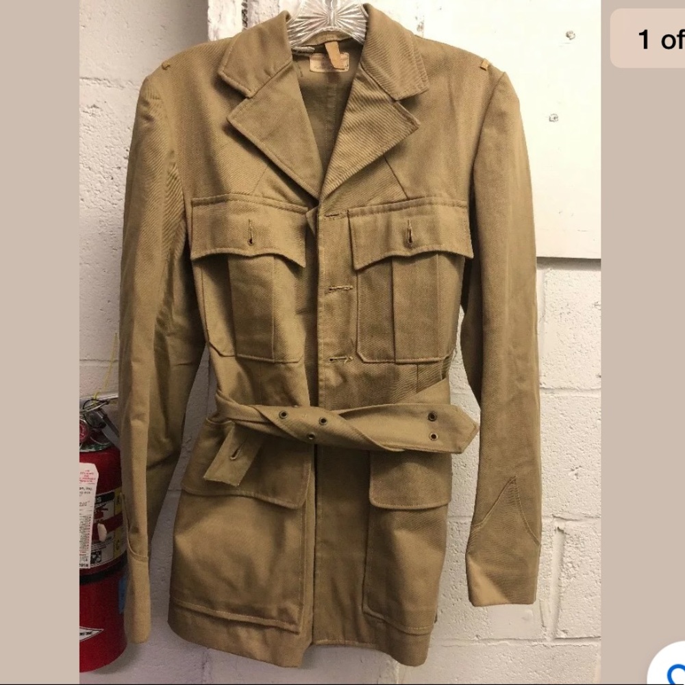 Vintage Military Jacket